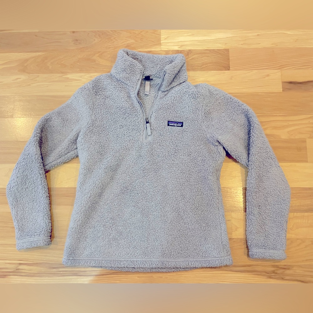 Patagonia Gray Teddy Jacket